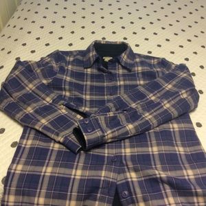 L.L.Bean Womens flannel shirt